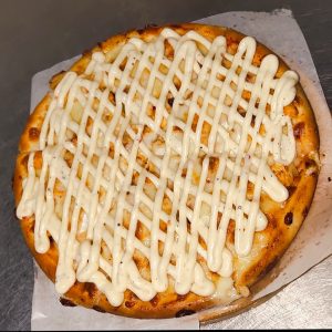 Creamy Chicken Pizza
